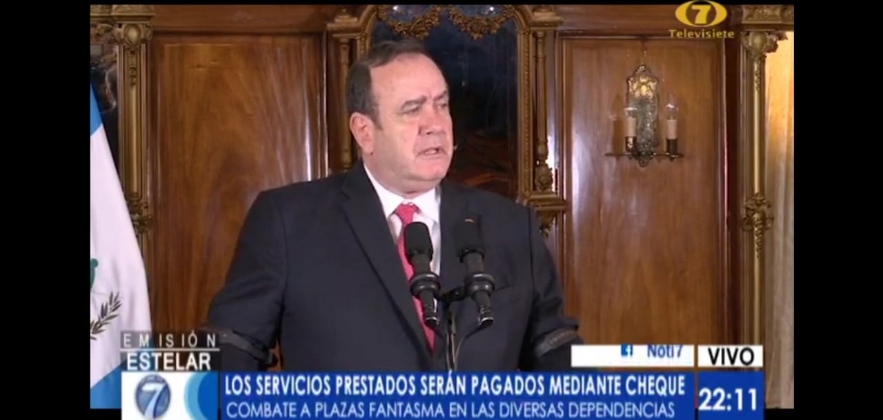 Presidente Giammattei Descubre y ataca PLAZAS FANTASMA