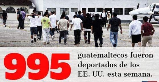EE. UU envía cientos de deportados a Guatemala posiblemente con coronavirus