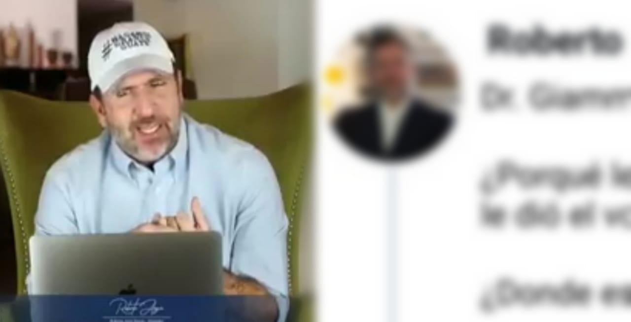 Continúan llamando LADRÓN al presidente Giammattei, ahora en Twitter