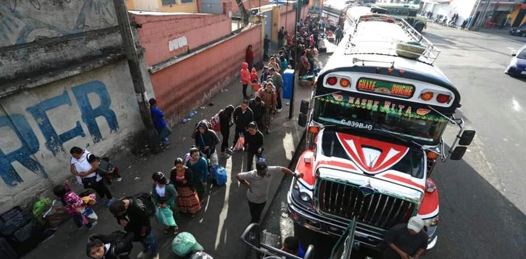 Esto le pasaría a Guatemala si reactiva la circulación de buses según la OMS