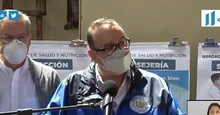 Presidente Giammattei confirma que el dinero es un medio de contagio masivo
