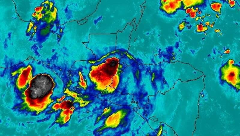 Tormenta Tropical NANA se degrada y con ello se alejará de Guatemala