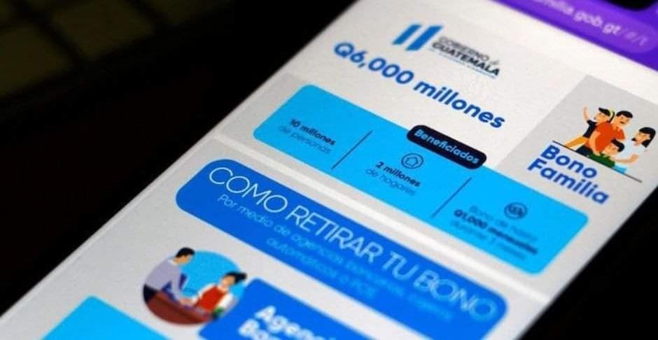 Tercer pago de BONO FAMILIA será de menos de Q250, esto dijo el MIDES