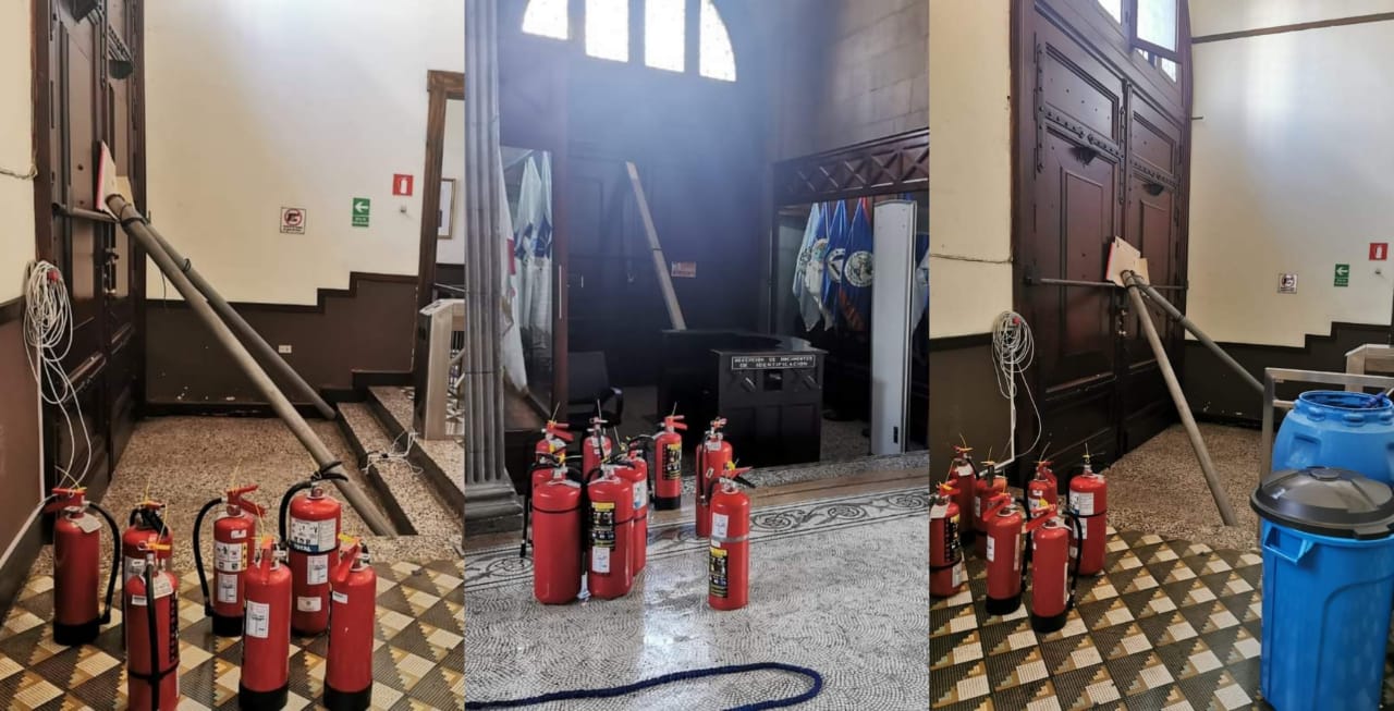 Pruebas que demuestran que dentro del congreso ya estaba todo preparado