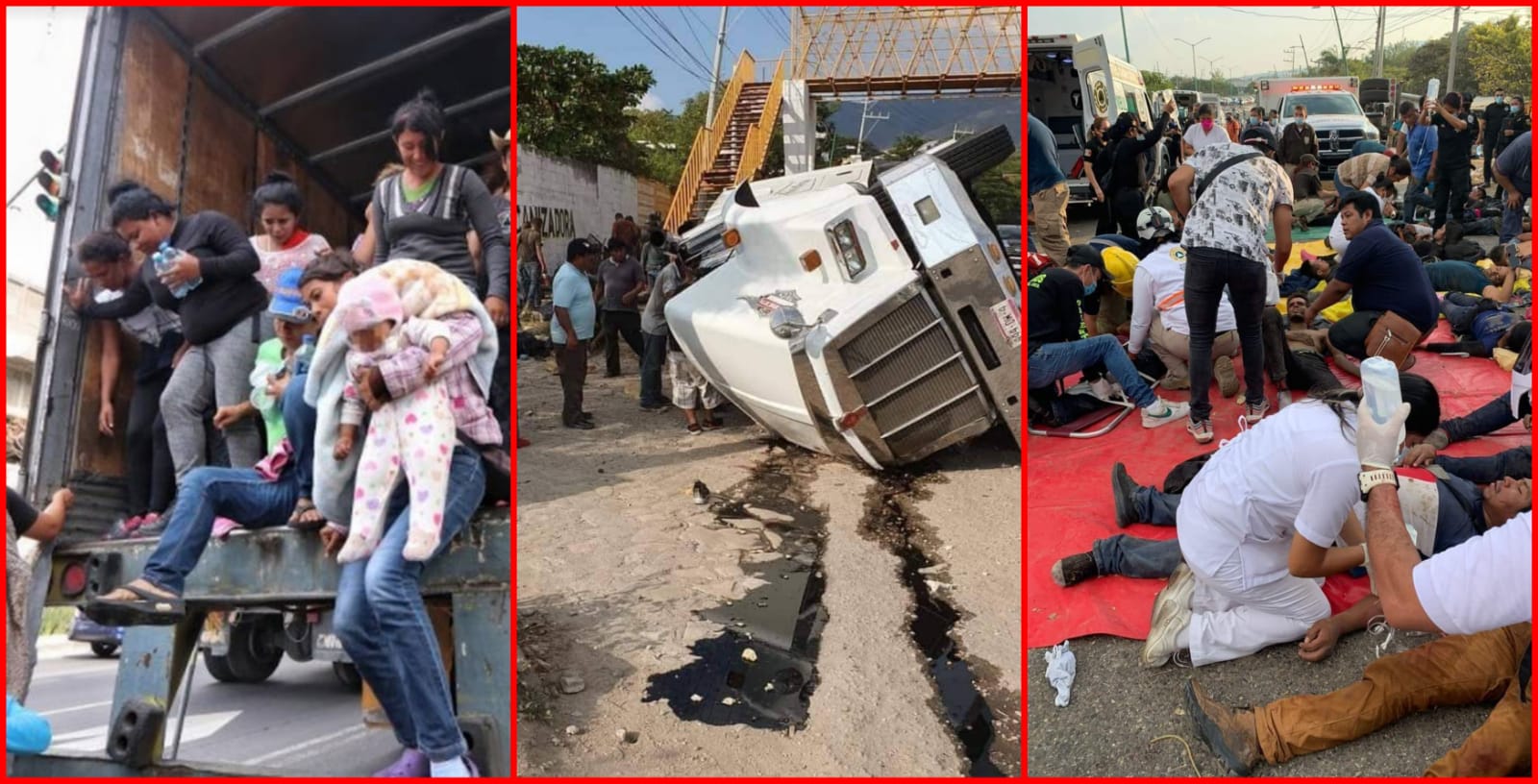 Coyotes andan cobrando dinero a las familias de los fallecidos en accidente de Chiapas