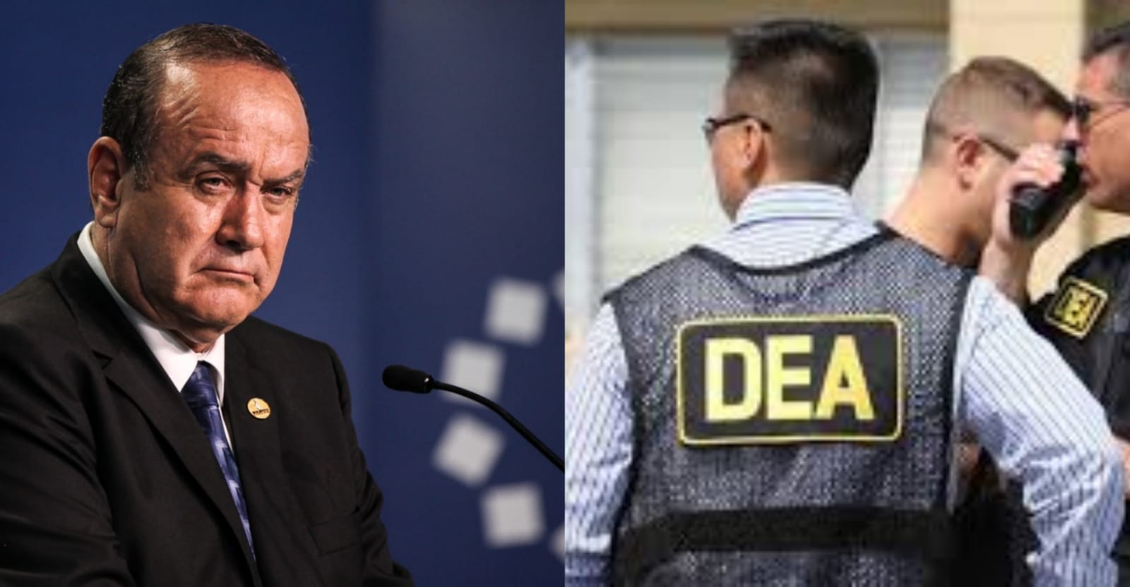 Giammattei será investigado por la DEA por ser posiblemente un narcoestado