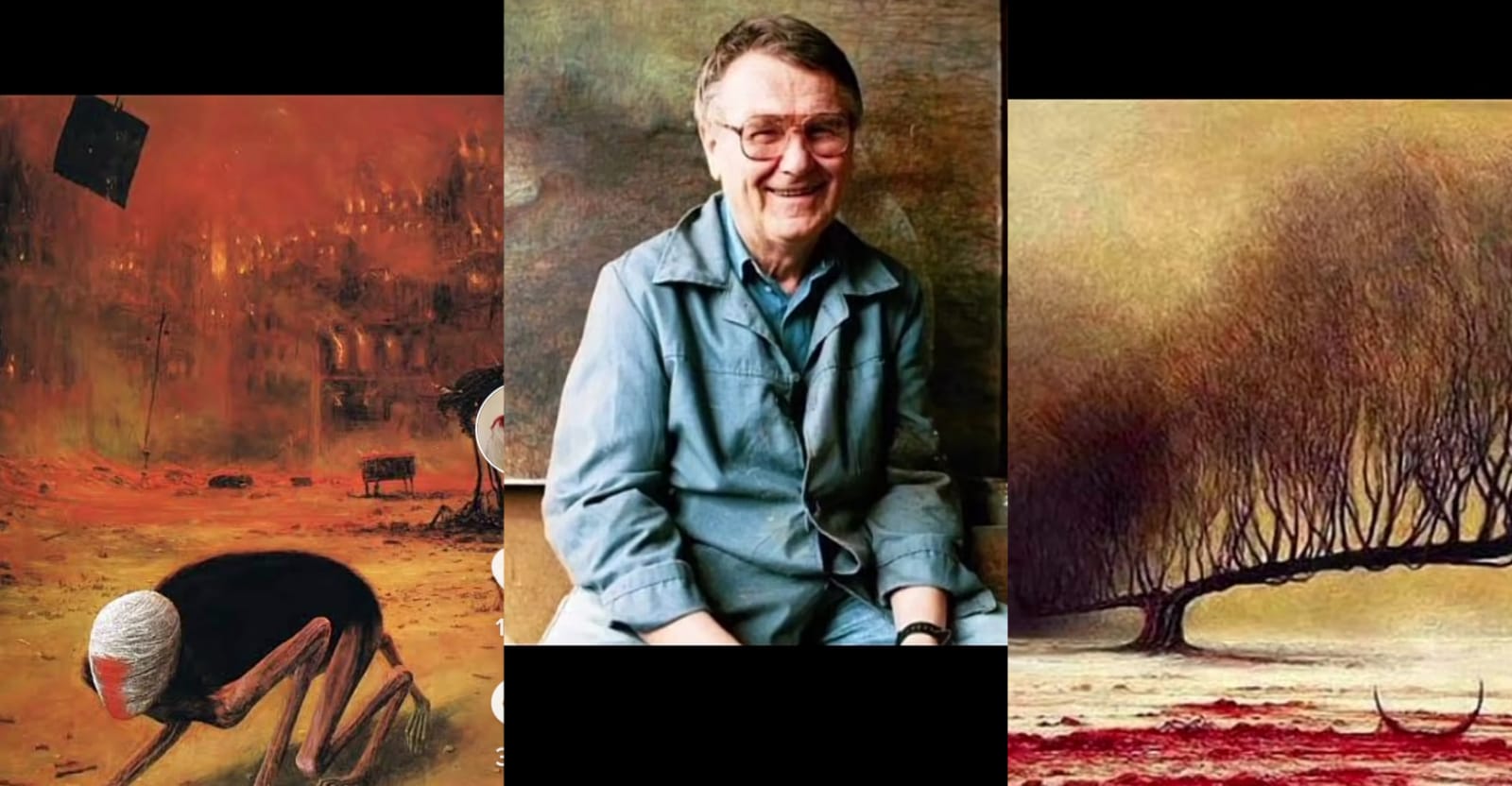 El pintor de las pesadillas, increíble lo que vio durante un año en coma