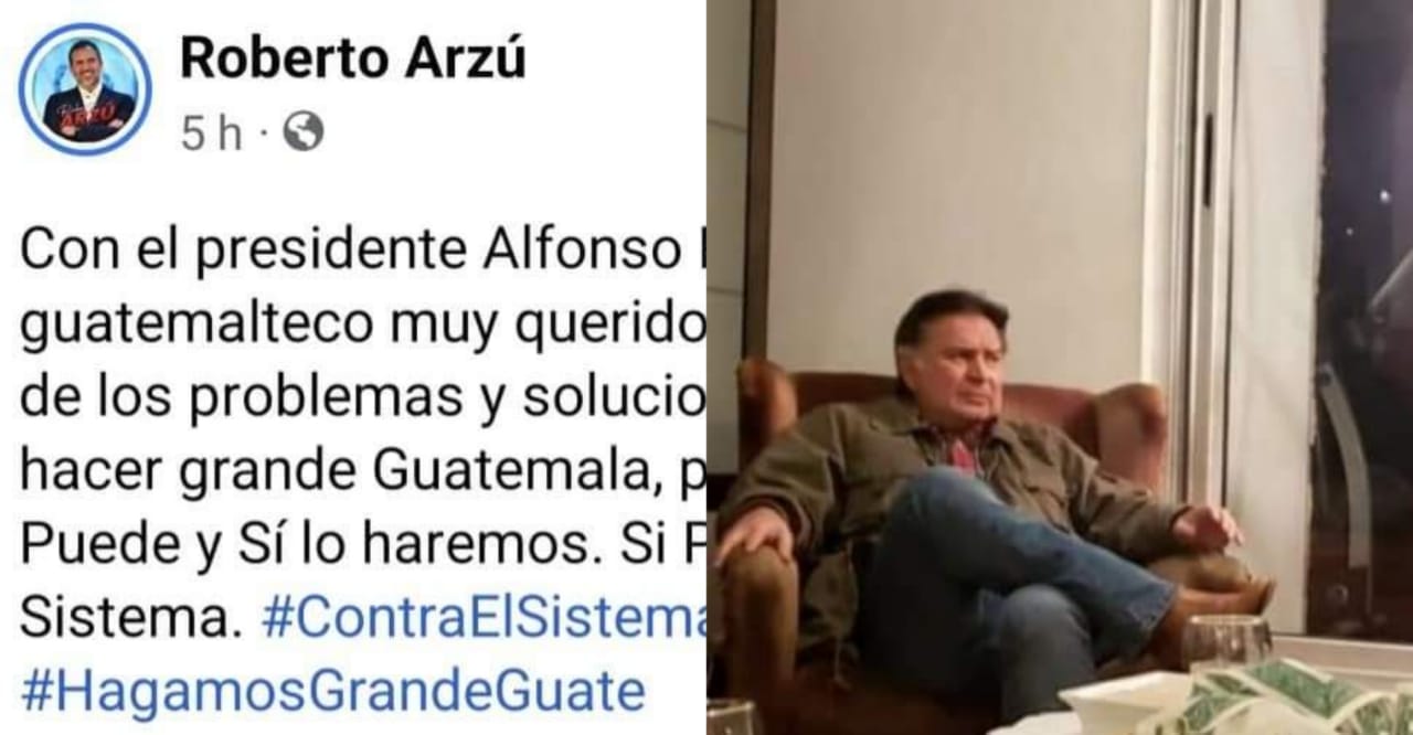 Esto está sucediendo según información clasificada de Alfonso Portillo que no quieren revelar