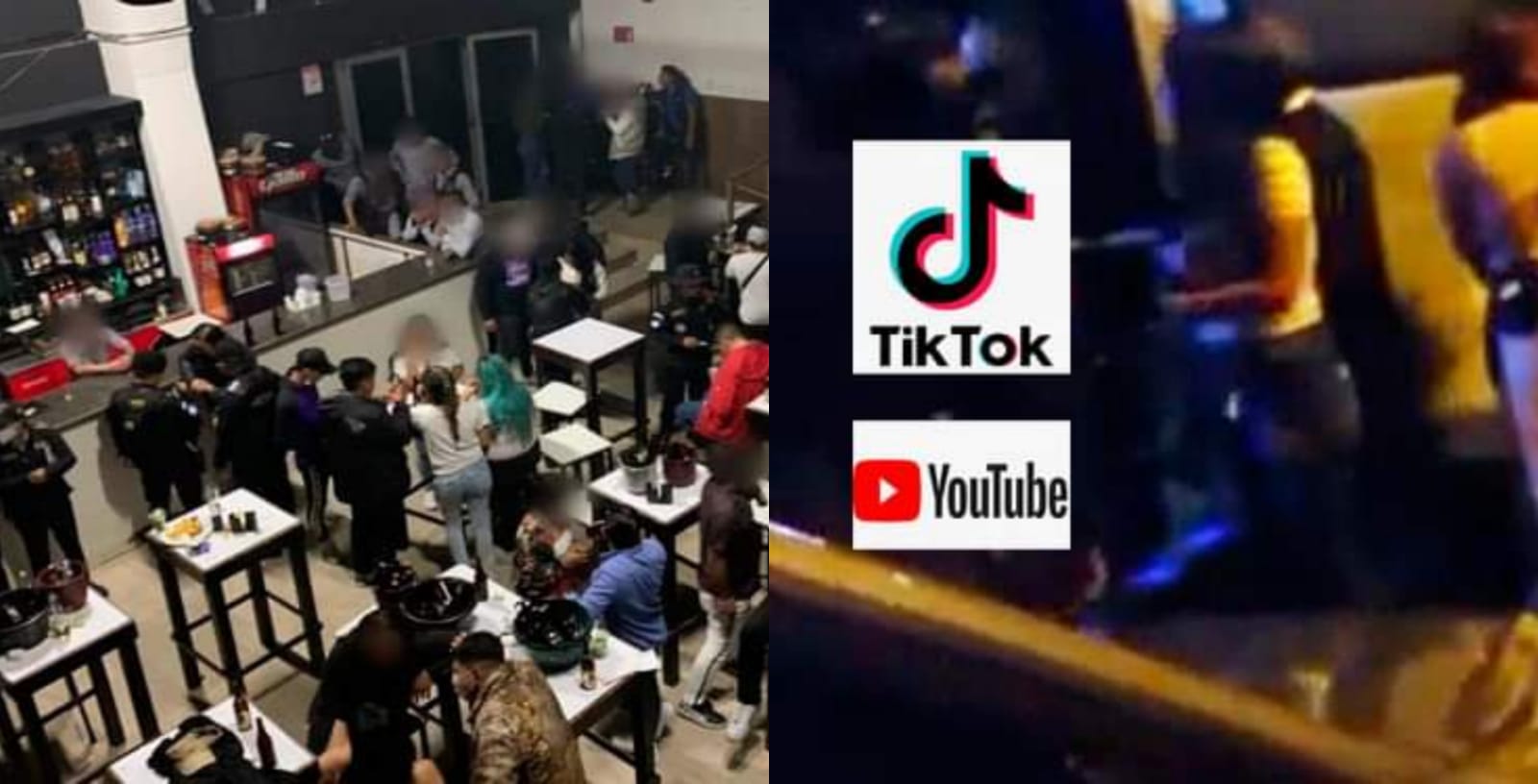 PNC se enorgullece de capturar a 200 personas, entre ellos Youtubers e Influencers que no respetan la ley seca