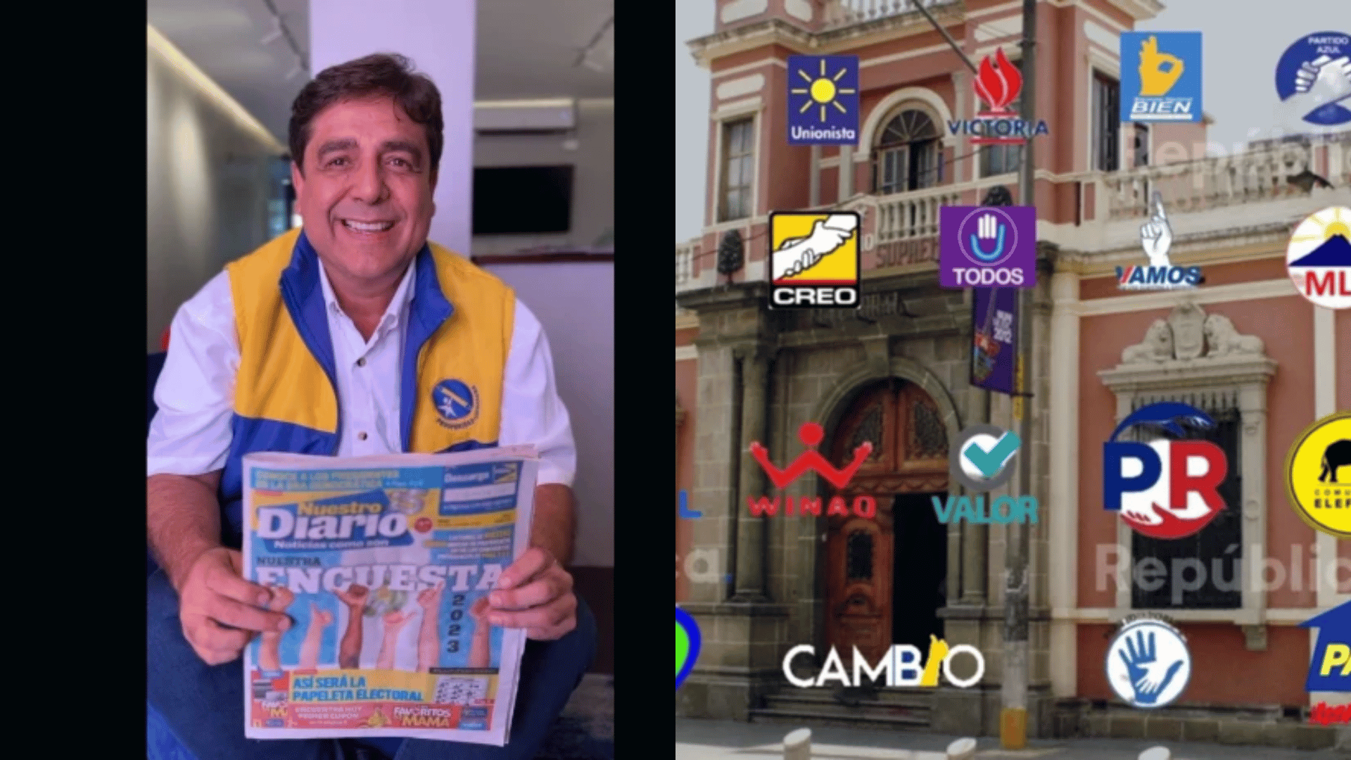Carlos Pineda cambia su postura sobre las encuestas: de "manipuladas" a "acertadas".