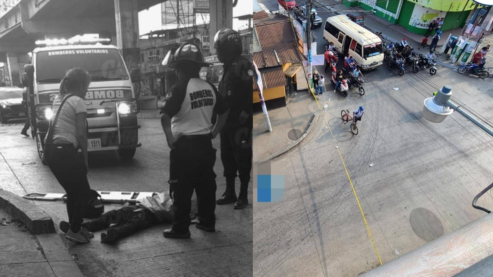 Resulta herida tras accidente entre un camión de gaseosas y un peatón en Chimaltenango.