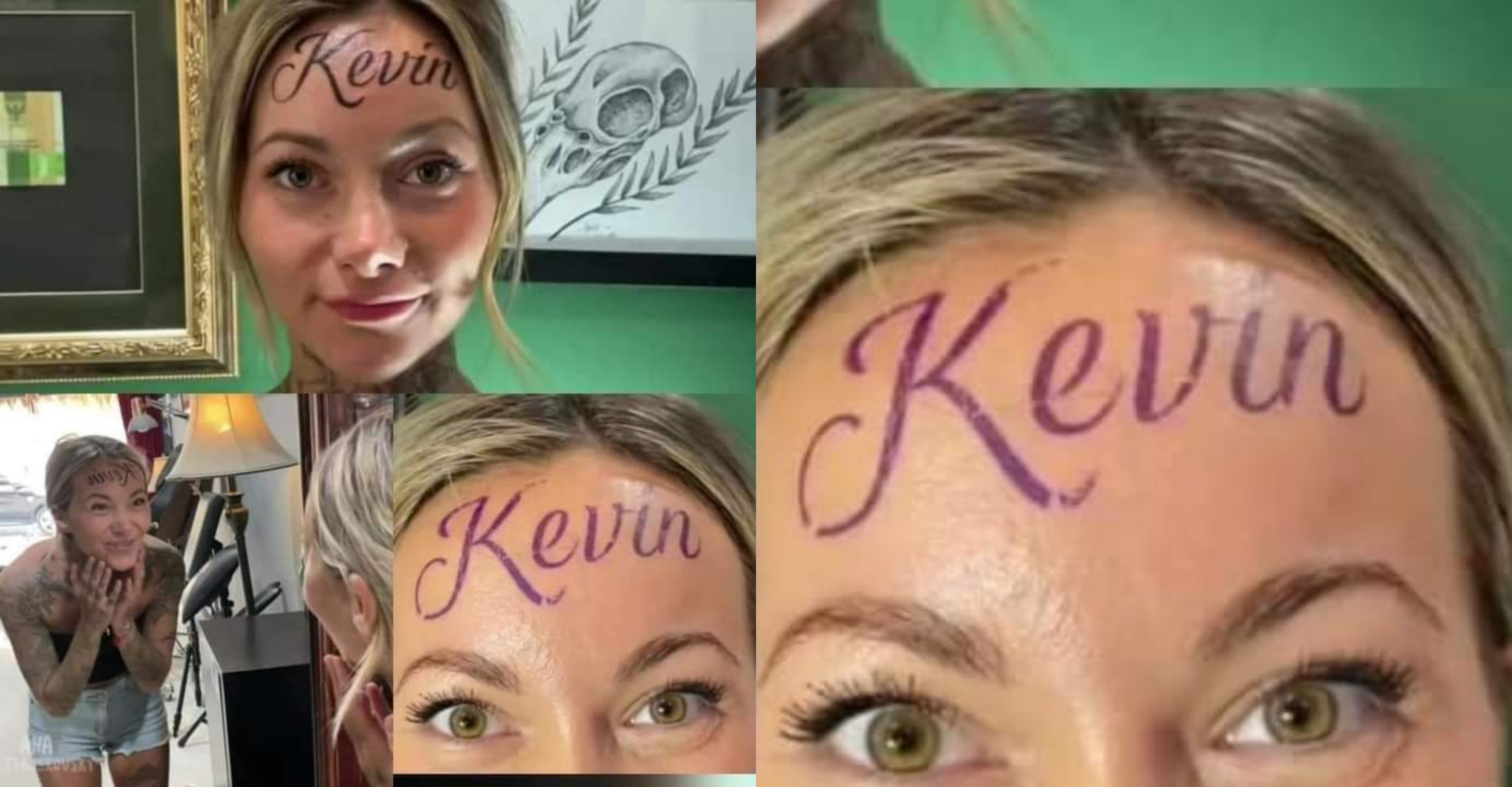 Expresión de Amor Inquebrantable: El Tatuaje Facial como Símbolo de Devoción