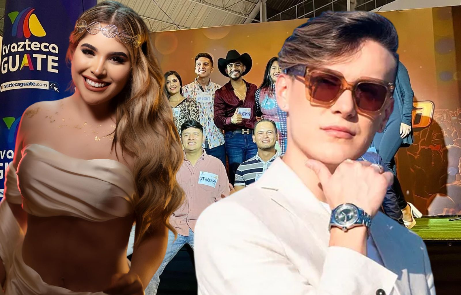 Peter Veliz y Allisson Valdez  sorprendes a sus seguidores antes de la actuación en la Academia