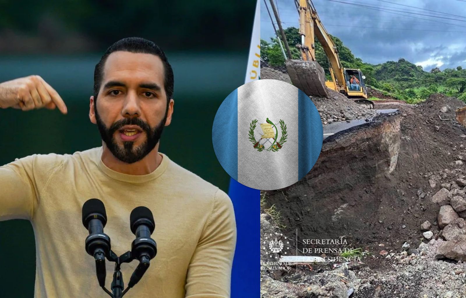 Insólito! lo que hizo Nayib Bukele por el Puente de El Progreso Guatemala