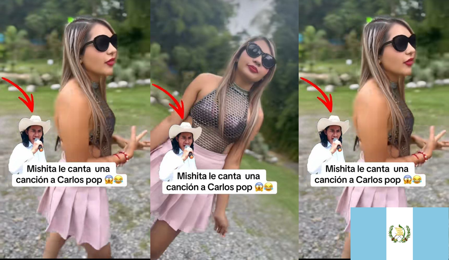 Mishita canta canción a Carlos Pop y le dice sus verdades