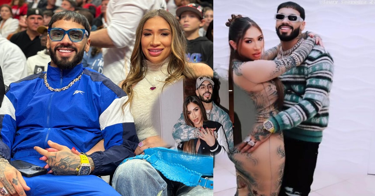 ¡Sorpresa! Anuel y su novia venezolana se separan