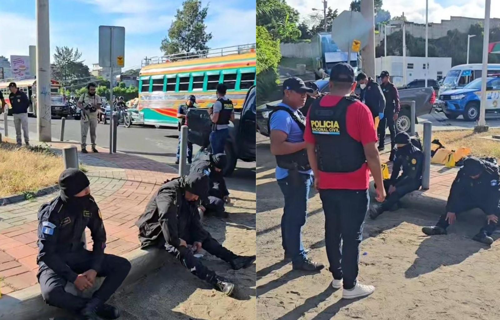 VIDEO: Capturan a Cuatro Agentes de la PNC por Extorsionar a Migrantes