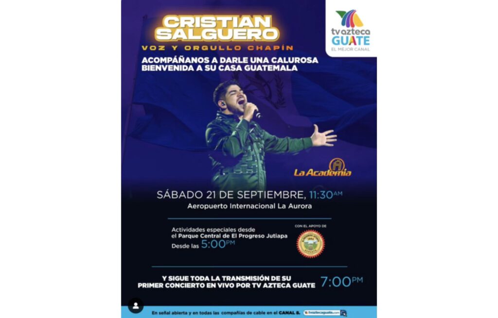 ¿Cómo Recibir a Cristian Salguero en Guatemala