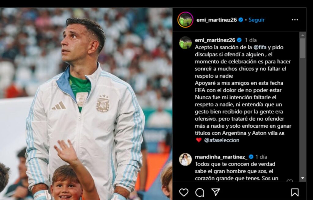 ¿Por qué fue sancionado el 