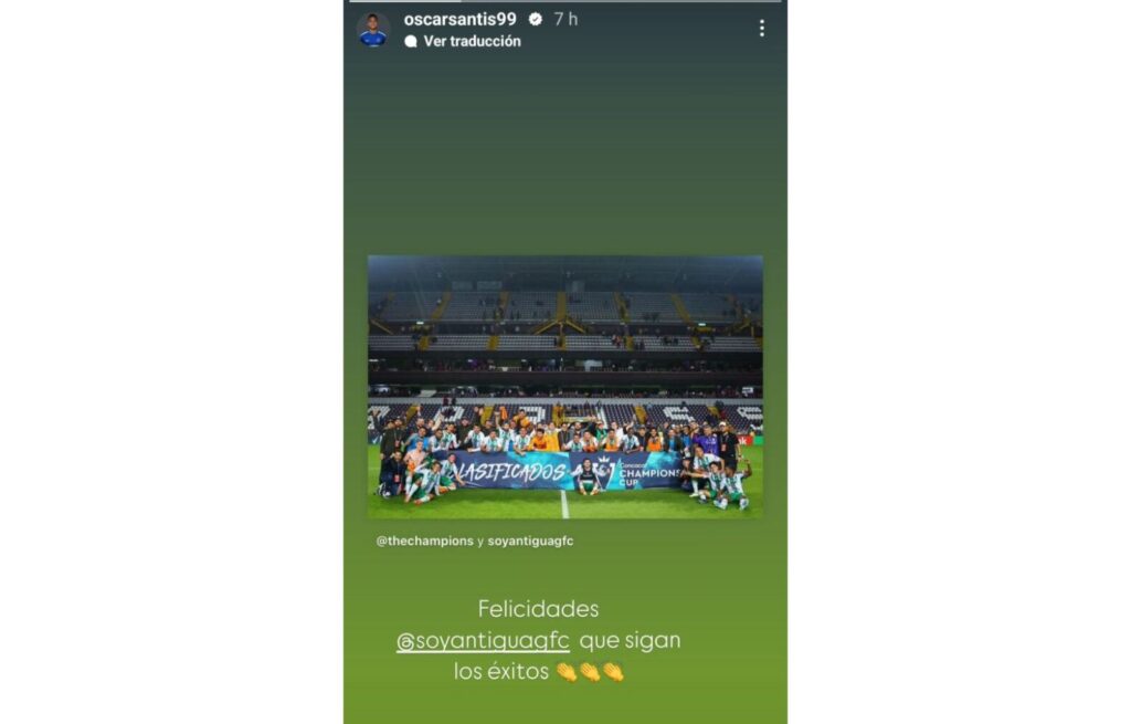 Óscar Santis y su Trayectoria con Antigua GFC