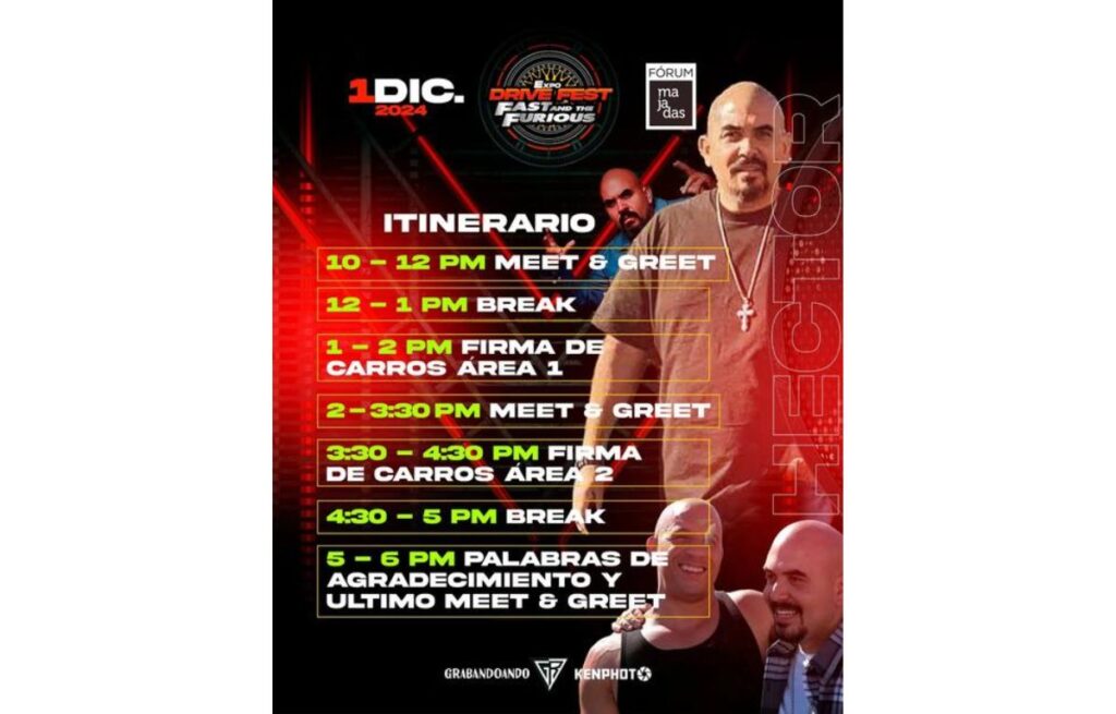 ¿Qué Es el Drive Fest un Evento para los Amantes de los Autos con la sorpresa de Rápidos y Furiosos