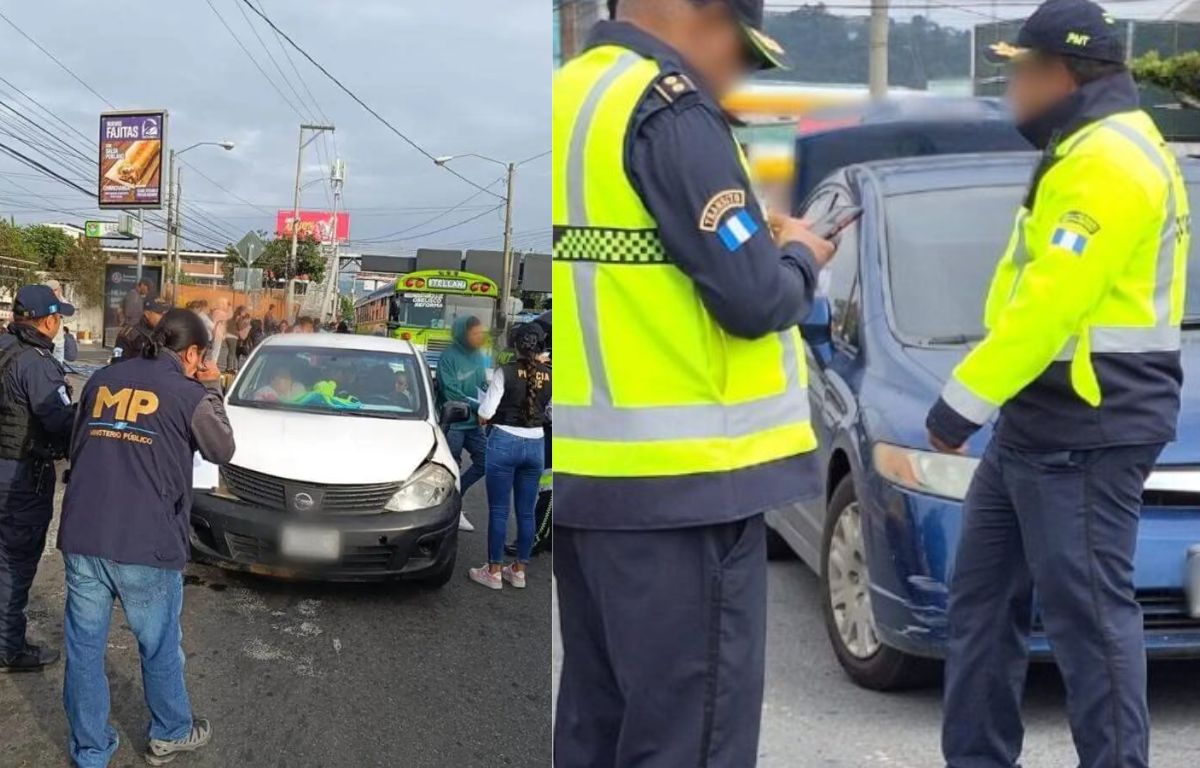 Control en Guate: intensifican medidas contra taxis ilegales