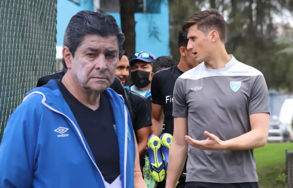El desprecio de Luis Fernando Tena a Nicholas Hagen en la Selección de Guatemala