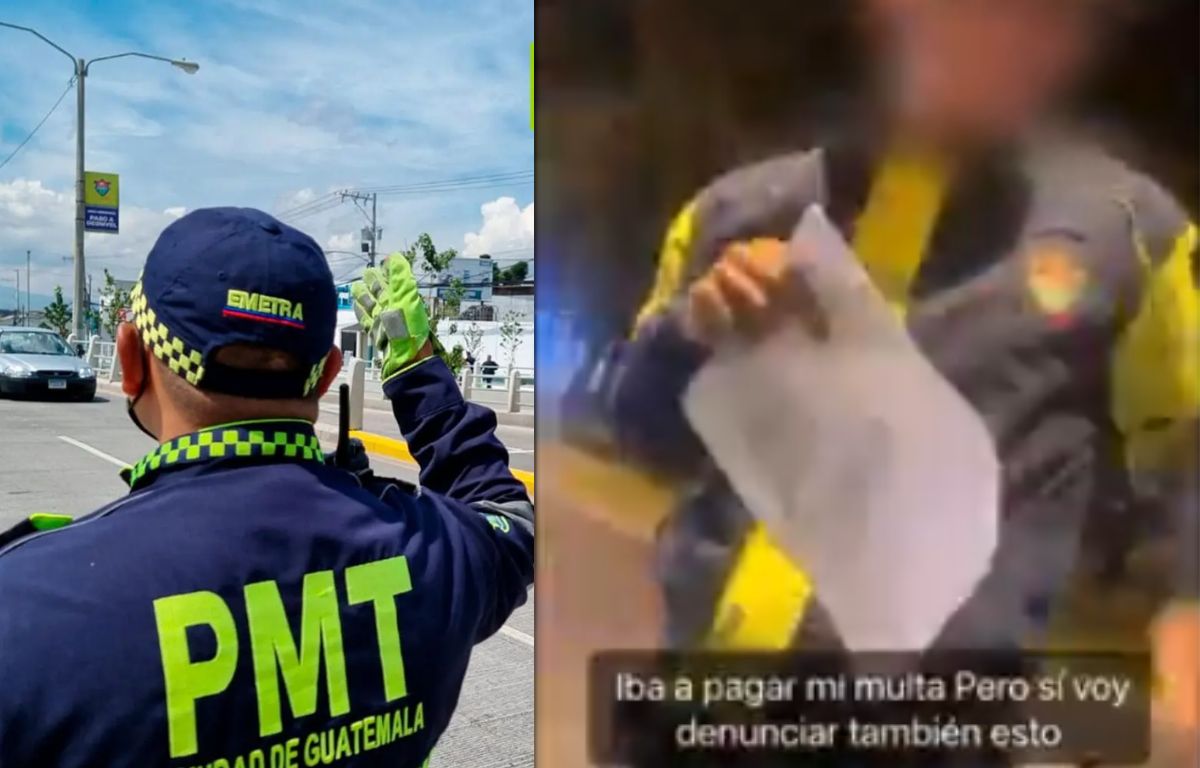 VIDEO: Emetra Denuncia a Agentes de PMT por pedir dinero a Conductor