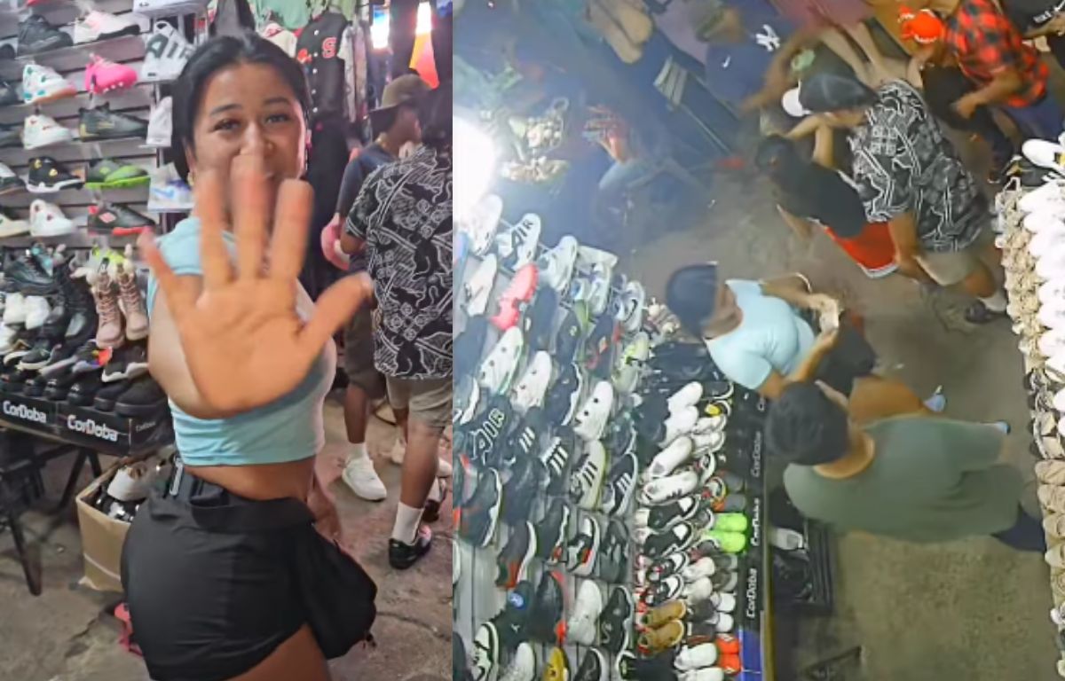 Esme La Chapina da sorpresa a los Guatemaltecos en un Mercado Local