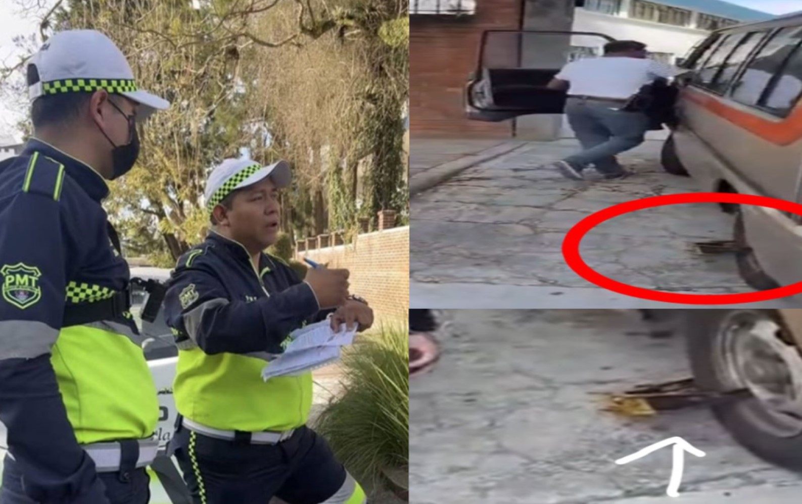 Abuelito Se Bajó Para Abrir El Portón Y Agentes De La PMT Hicieron Esto.