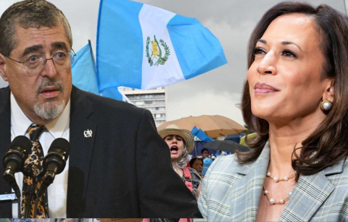 El mensaje de Kamala Harris a Bernardo Arévalo que molesto a los Guatemaltecos