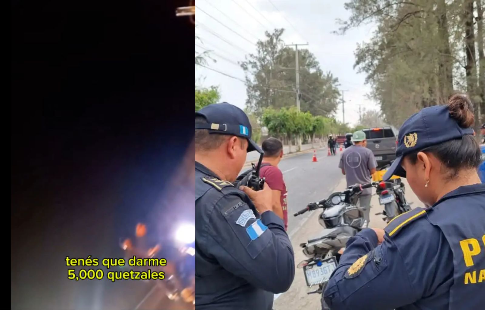 Graban a otro Agente de la PNC Pidiendo "Mordida"