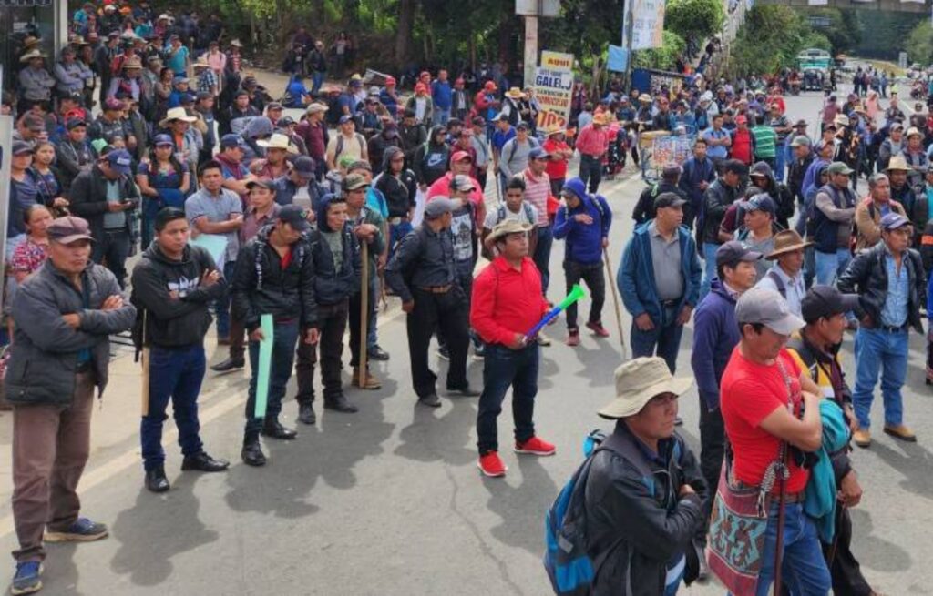 Bloqueos programados en Guatemala listado de puntos afectados a nivel nacional