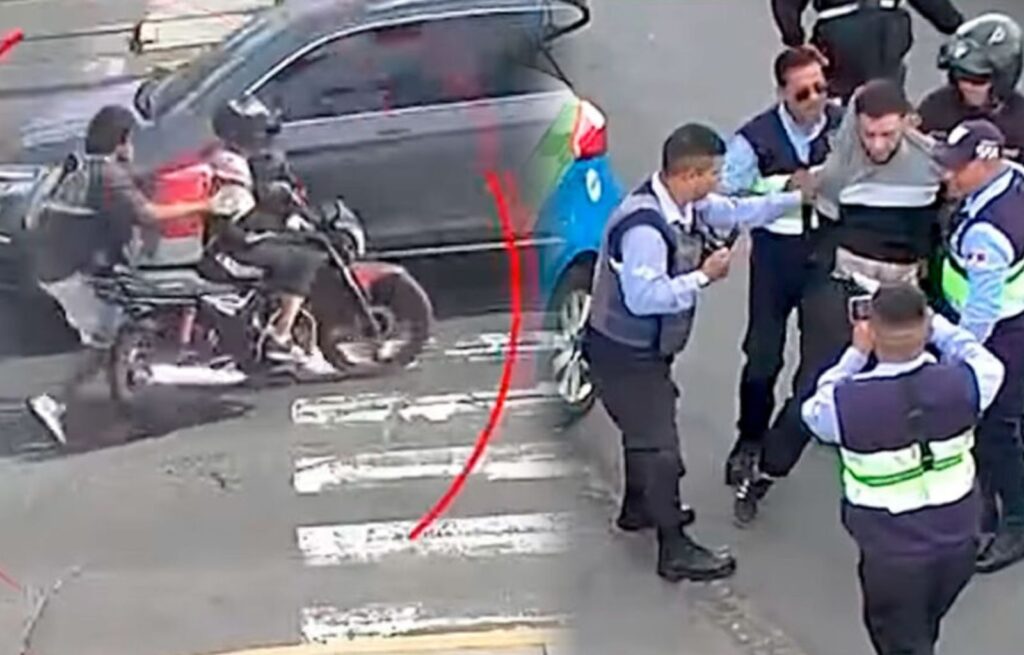 El asalto que desató la acción inmediata de la víctima