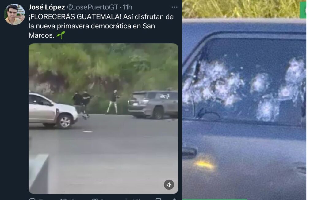 PNC Desmiente Video de Ataque de un Supuesto Grupo del Crimen Organizado en San Marcos