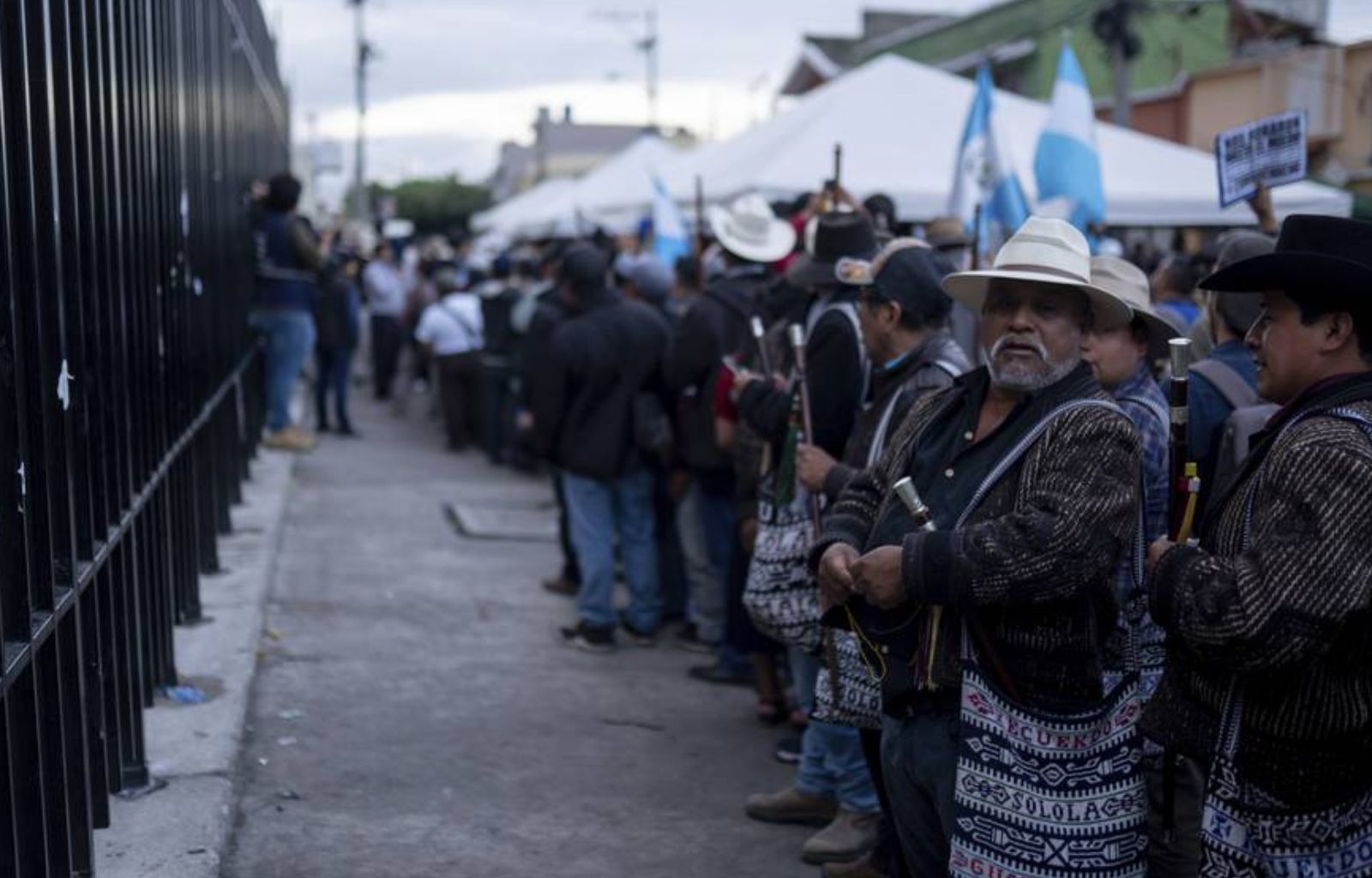 Acusan a Porras de Criminalizar la protesta indígena en Guatemala