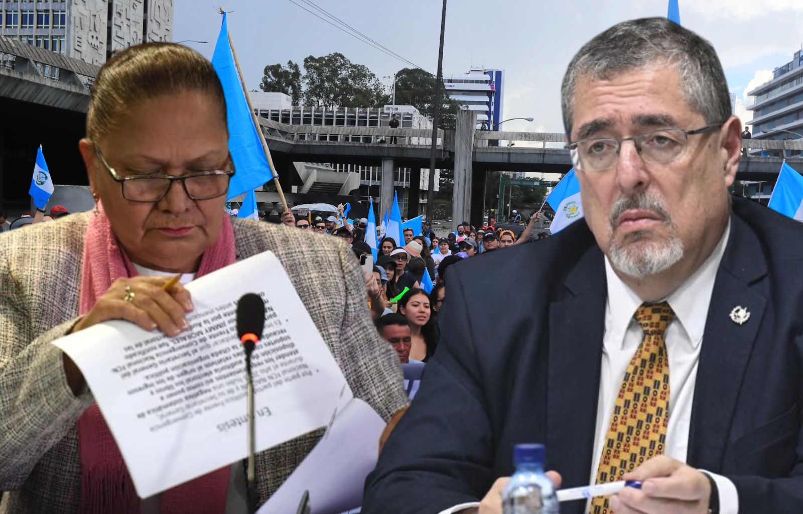 Consuelo Porras le responde a Bernardo Arévalo el pedido de renuncia