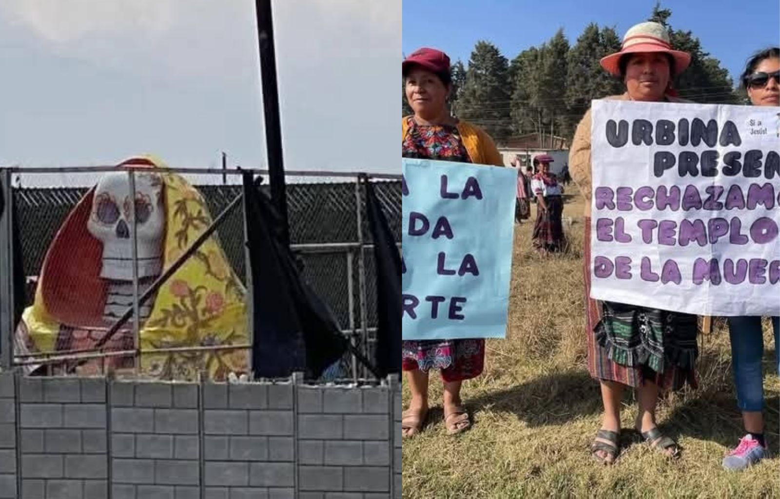 Q500 mil de multa por templo de la "Santa Muerte" en Cantel Guatemala