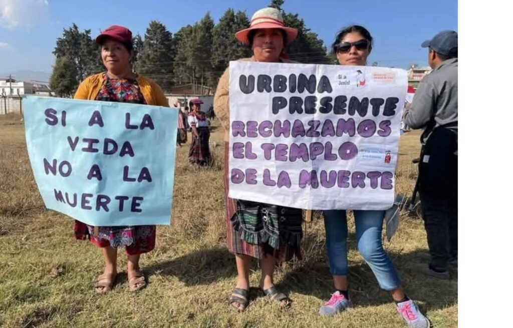 Rechazo de los vecinos Protestas y presiones