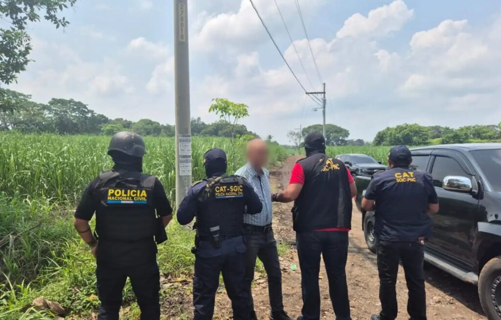 Capturan a exalcalde de Santa Lucía Cotzumalguapa por delitos de narcotráfico solicitados por EE. UU.