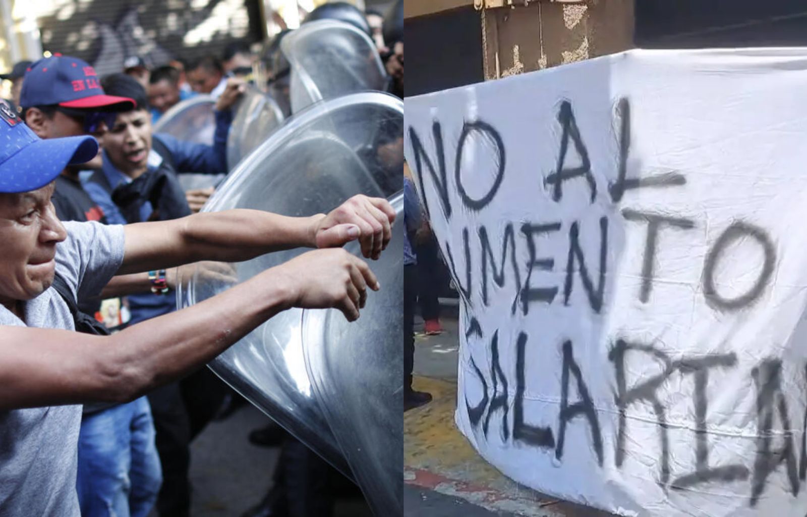 Ciudadanos Bloquean el Congreso e impiden entrada a los Diputados en Guatemala
