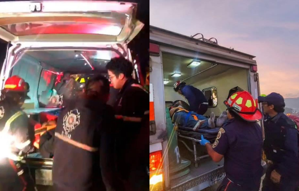 Diez personas heridas fueron trasladadas al Hospital Nacional de Chimaltenango