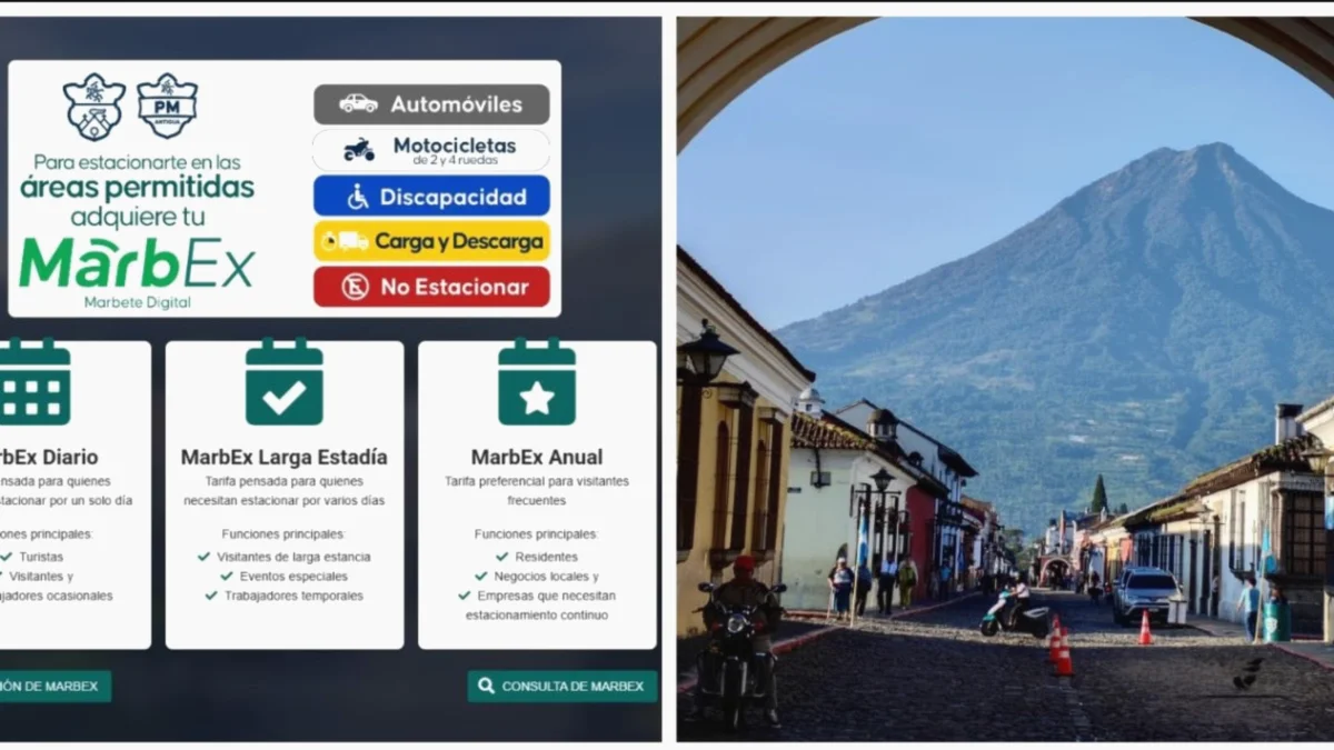 Sistema MarbEx suspendido provisionalmente en Antigua Guatemala