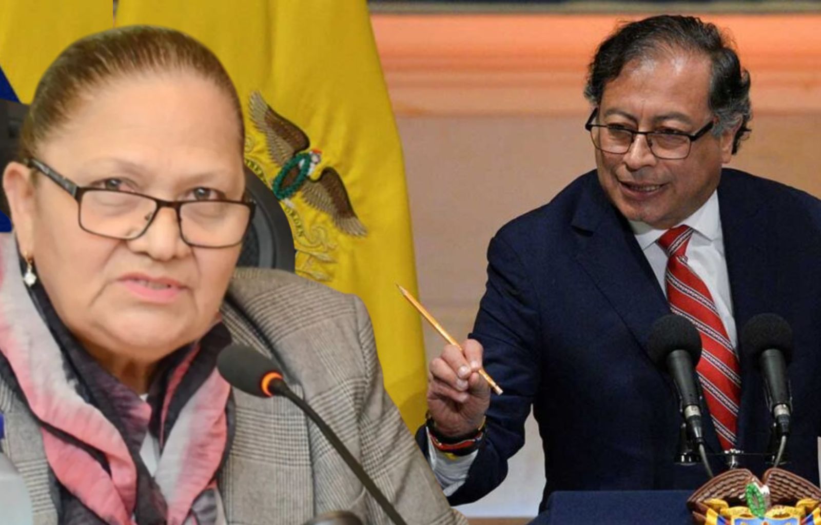 Consuelo Porras responde a Petro tras veto de ingreso a Colombia