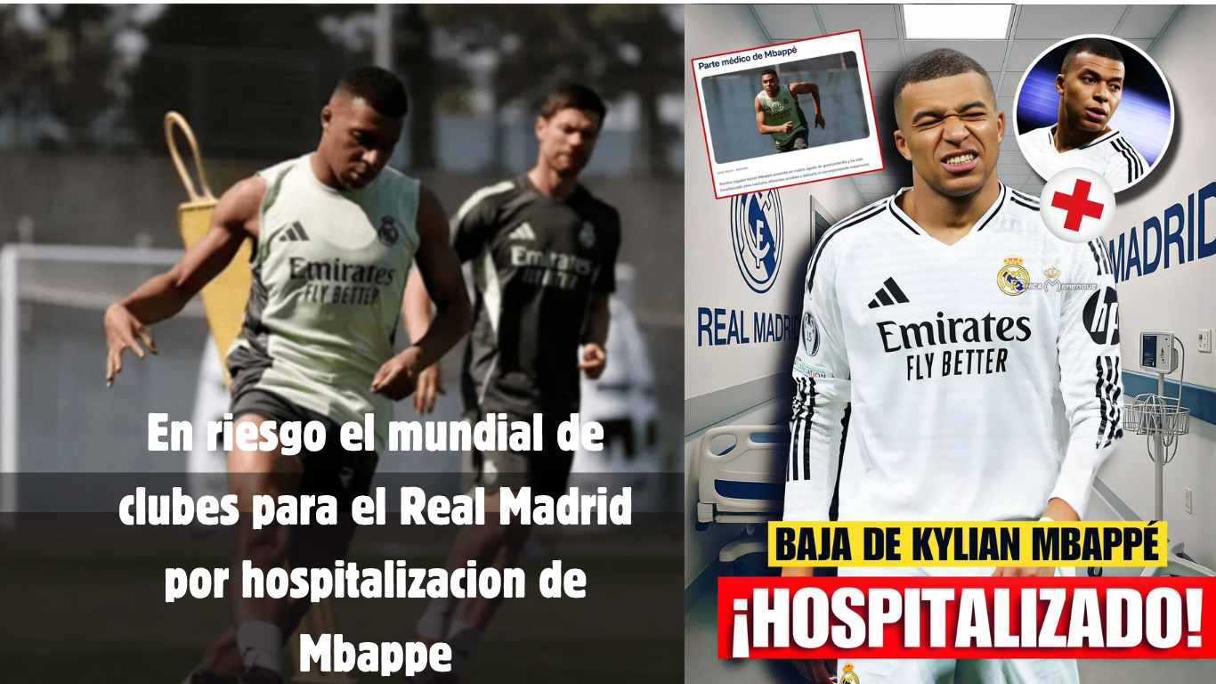 Hospitalizan a Kylian Mbappé en Miami esto a dicho el club de su condición