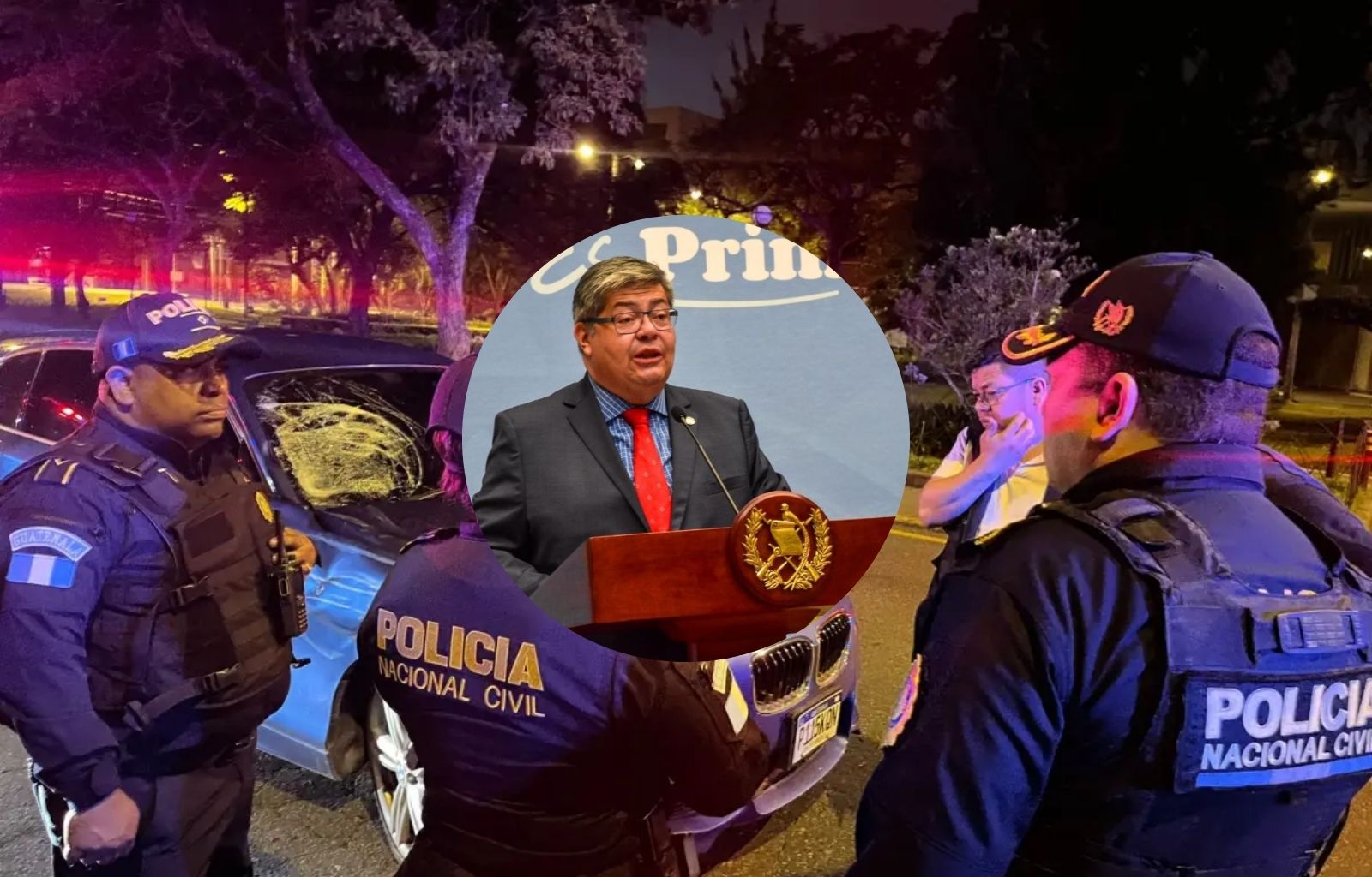Liberan a hombre que atropello a PNC y Ministro Francisco Jiménez envía mensaje a los Guatemaltecos