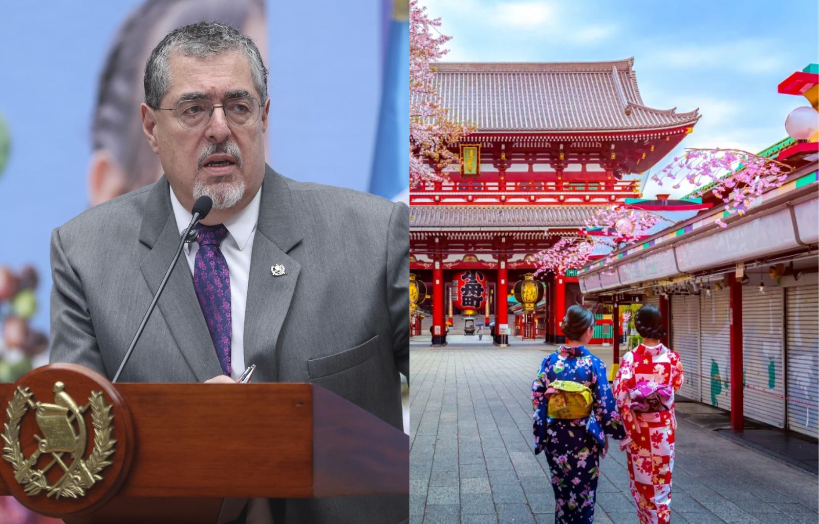 Presidente Bernardo Arévalo inicia su primera visita oficial a Japón con agenda clave