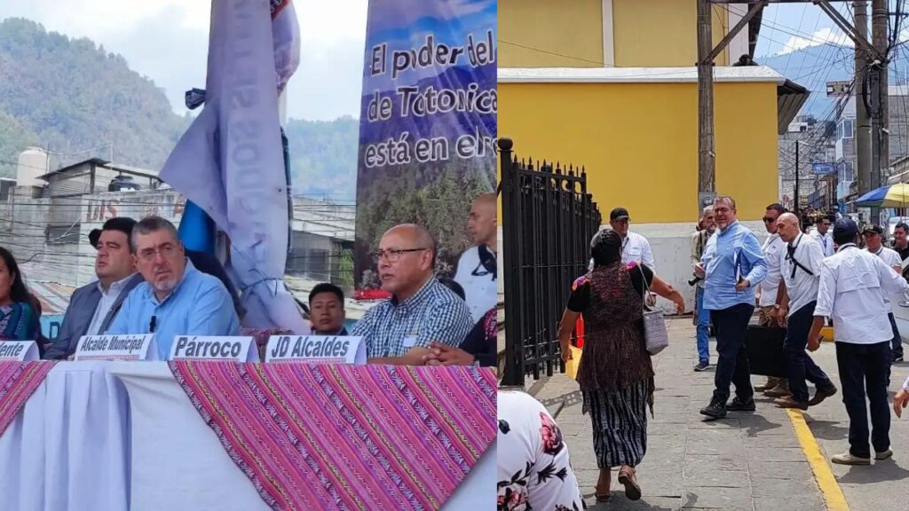 Arévalo sella acuerdo territorial con los 48 Cantones en Totonicapán para impulsar desarrollo y respeto a la autonomía indígena
