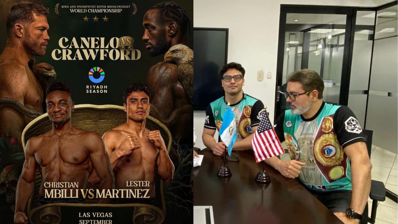 Lester Martínez el Guatemalteco que brillará en la cartelera de Canelo Álvarez en Las Vegas