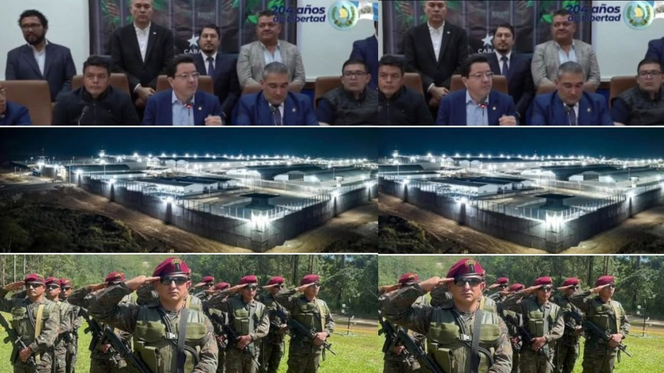Mega cárcel en Guatemala: ¿será similar al modelo de El Salvador?